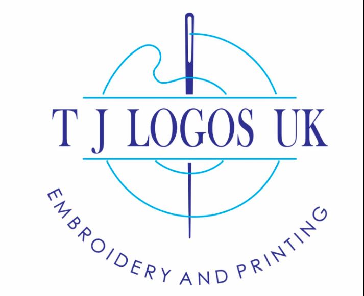 TJ Logos clothing Emroidery and printing services.